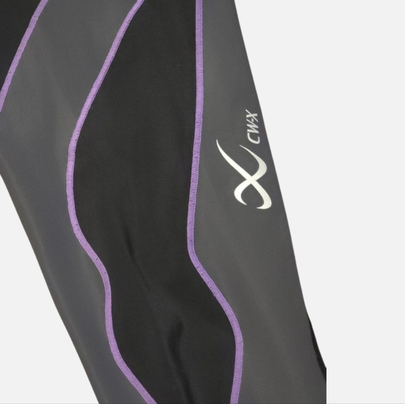 CW-X PerformX Tights Women's Medium Black Compression Muscle Support #121809 - Picture 3 of 7